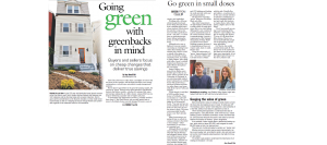 Cincinnati Enquirer: "Going green with greenbacks in mind"