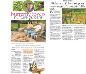 Cincinnati Enquirer: "A home for the butterflies"