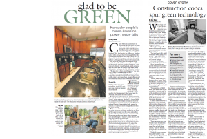 Cincinnati Enquirer: "The evolution of green construction"