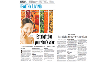 Cincinnati Enquirer: "How to feed your face"