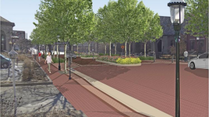 Business Courier, Oct. 16, 2015: "German Village Plaza enhances walkability"