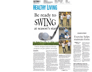 Cincinnati Enquirer: "Off-season conditioning gives golfers advantage"