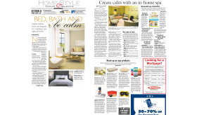 Cincinnati Enquirer: "Create a post-holiday spa space"