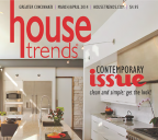 Housetrends March/April 2014: "Batavia home's design invites the outdoors in"