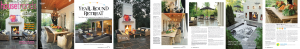 Housetrends October 2013, Columbus: "Family's outdoor entertainment hub is designed for all seasons"