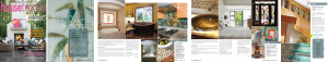 Housetrends October 2013, Columbus: "Art glass adds a dazzling touch"