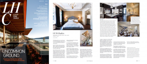 Luxury Home Canada Winter 2013: "Redefining customer service"