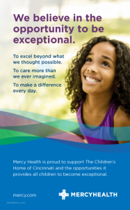 Mercy Health Children's Home ad