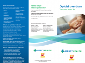 Mercy Health opioid overdose brochure