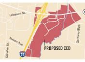 Business Courier, Jan. 16, 2015: "Monroe proposes new entertainment district"