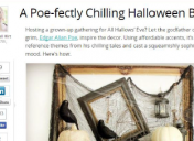 Trulia blog, Oct. 27, 2014: "A Poe-fectly Chilling Halloween Bash"