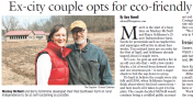 Cincinnati Enquirer: "Couple aims to live off the land"