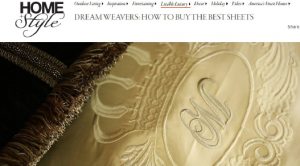 Frontgate.com blog: "Dream weavers: How to buy the best sheets"