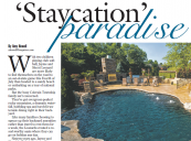 Cincinnati Enquirer: "Create a staycation paradise"