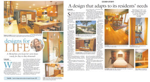 Cincinnati Enquirer: "Universal design adapts for daily life"