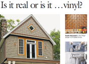 Cincinnati Enquirer: "Durable vinyl mimics pricey materials"