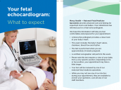 Mercy Health fetal echocardiogram pamphlet