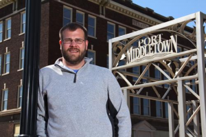 Business Courier, April 2012: "New director bringing ideas to downtown Middletown"