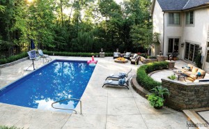 Housetrends Columbus, May/June 2019: "Backyard makeover packs an entertaining punch"